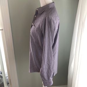 LL Bean Women’s Striped Button Down 100% Cotton